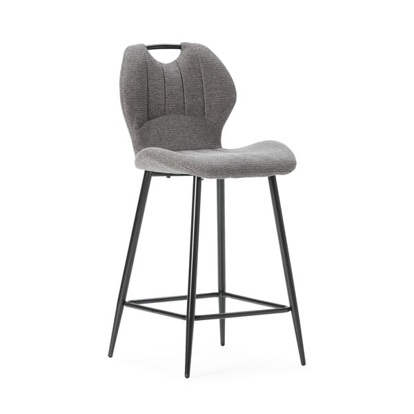 Set di 2 sgabelli da bar grigi (altezza seduta 65 cm) Muli - Marckeric