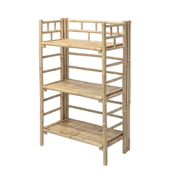 Libreria per bambini in bambù colore naturale 66x105 cm Zep - Bloomingville Mini-image-4
