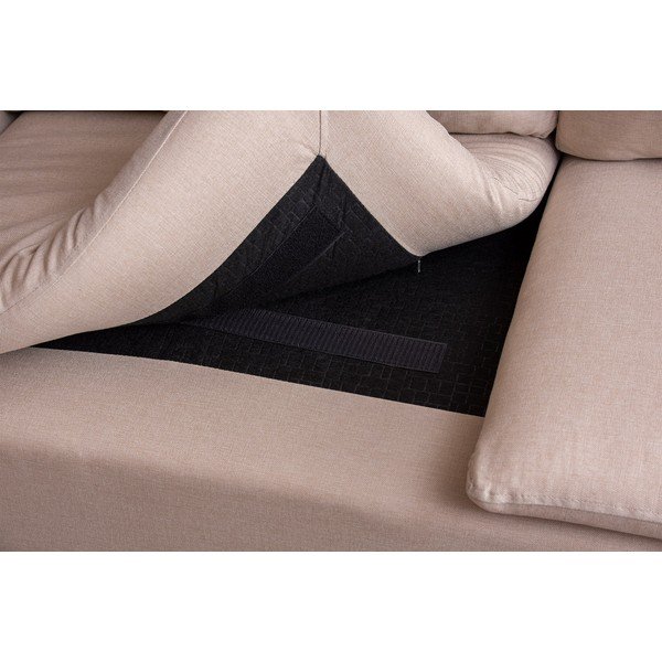 Divano angolare beige (angolo sinistro) Lungo - Balcab Home-image-3