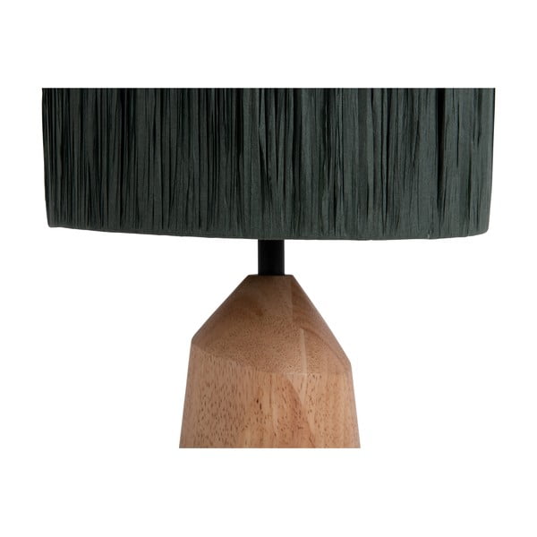 Lampada da tavolo nera con paralume in carta (altezza 35,5 cm) Sheer Trapeze - Leitmotiv-image-3