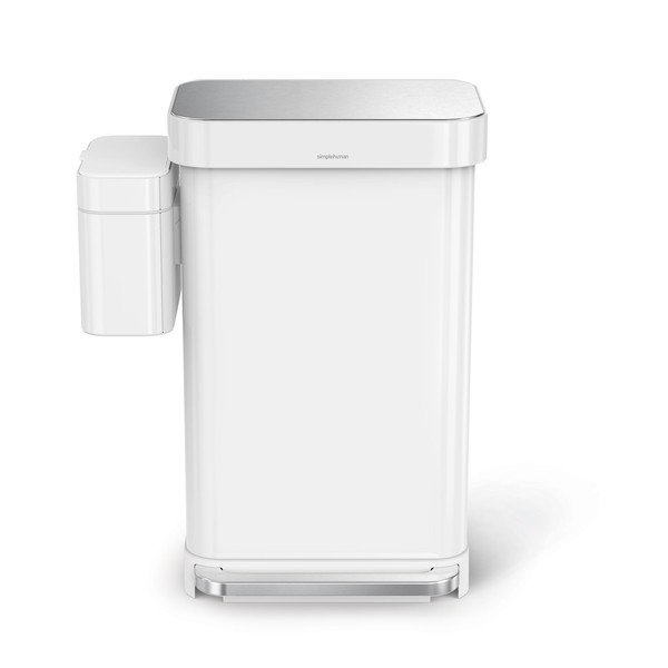 Contenitore per rifiuti compostabili bianco da 4 L - simplehuman-image-4