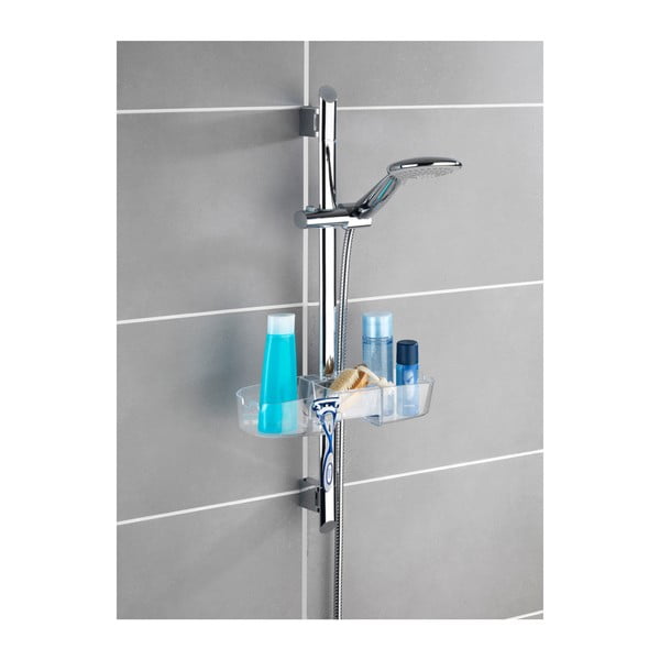 Mensola da bagno con maniglia per doccia Premium - Wenko-image-4