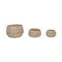 Set di 3 cestini portaoggetti Patrik - Hübsch