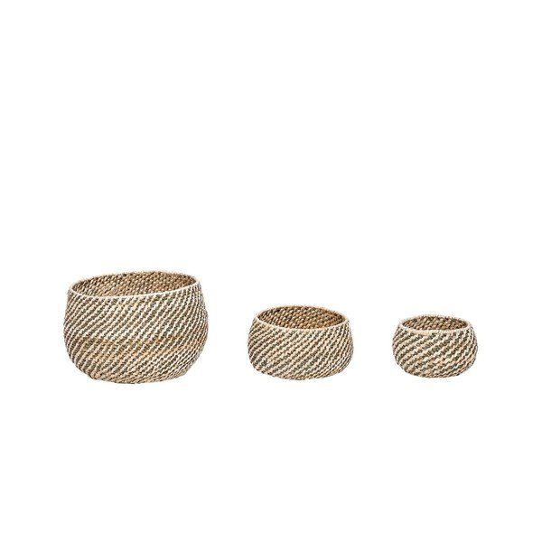Set di 3 cestini portaoggetti Patrik - Hübsch
