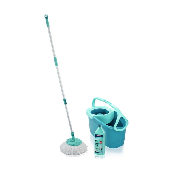 Mop rotante con secchio e detergente per pavimenti Rotation Disc Ergo - LEIFHEIT