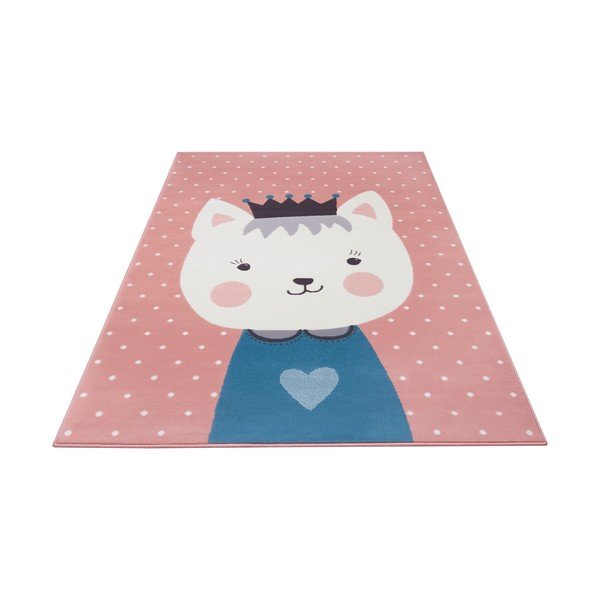 Tappeto rosa per bambini Adventures , 160 x 220 cm Kitty Bonny - Hanse Home-image-2