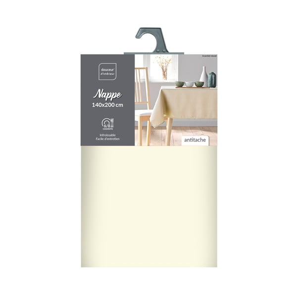 Tovaglia 140x200 cm Essentiel – douceur d'intérieur-image-1
