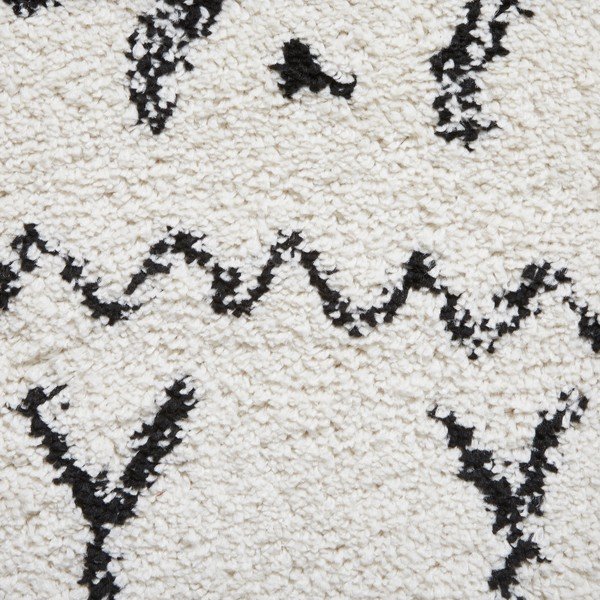 Tappeto bianco/nero 230x160 cm Boho - Think Rugs-image-2