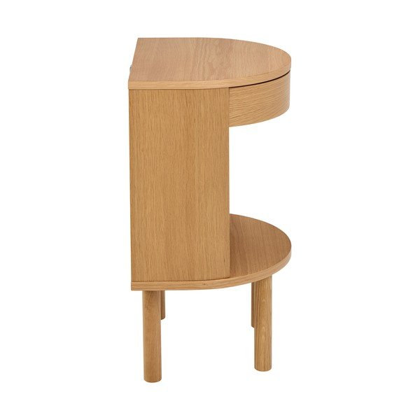 Comodino colore naturale chiaro con effetto rovere Paron – Actona-image-4