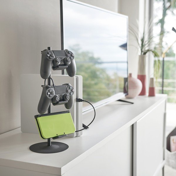 Supporto multifunzionale nero in metallo Smart – YAMAZAKI-image-2