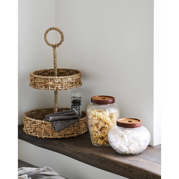 Set di contenitori per alimenti in vetro 2 pz Maya – House Nordic-image-1