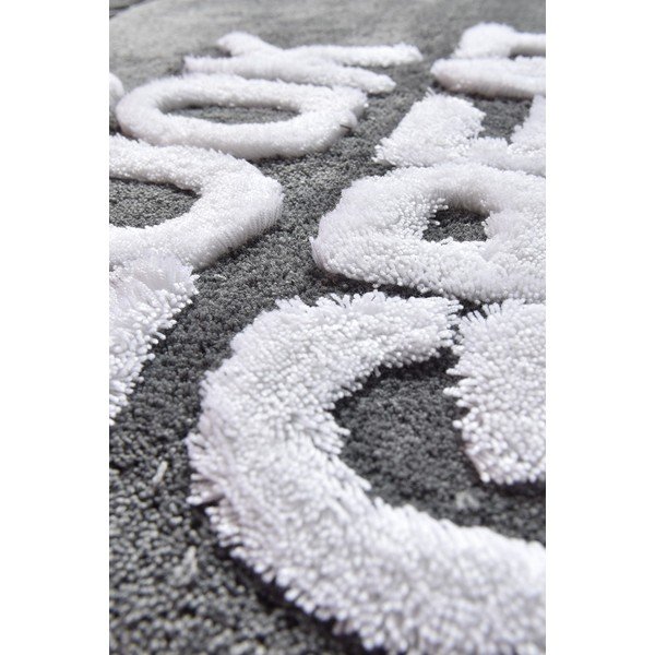 Set di tappetini per il bagno grigi 3 pz 60x100 cm Great – Foutastic-image-3