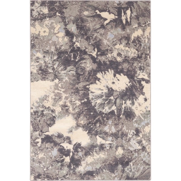 Tappeto in lana grigio 160x240 cm Daub - Agnella