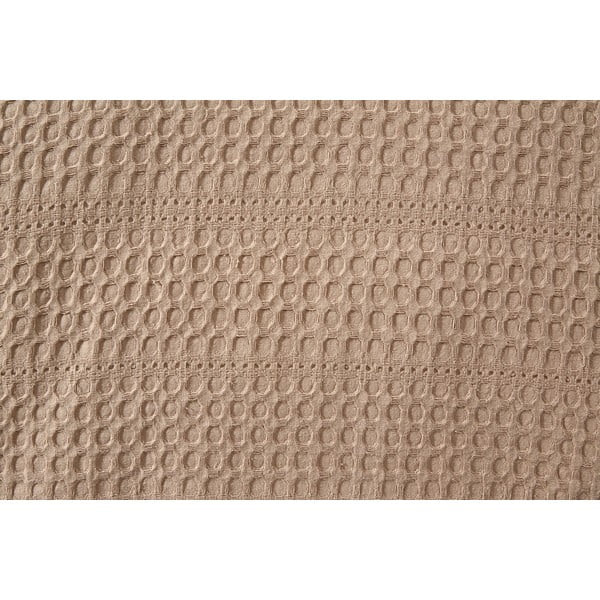 Copriletto beige in cotone 220x240 cm Lotus – Mijolnir-image-2