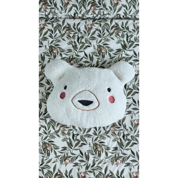 Cuscino per bambini in micropile Bear - Malomi Kids-image-1