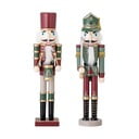 Statuette natalizie in set in legno 2 pz (altezza totale 38 cm) Darren – Bloomingville