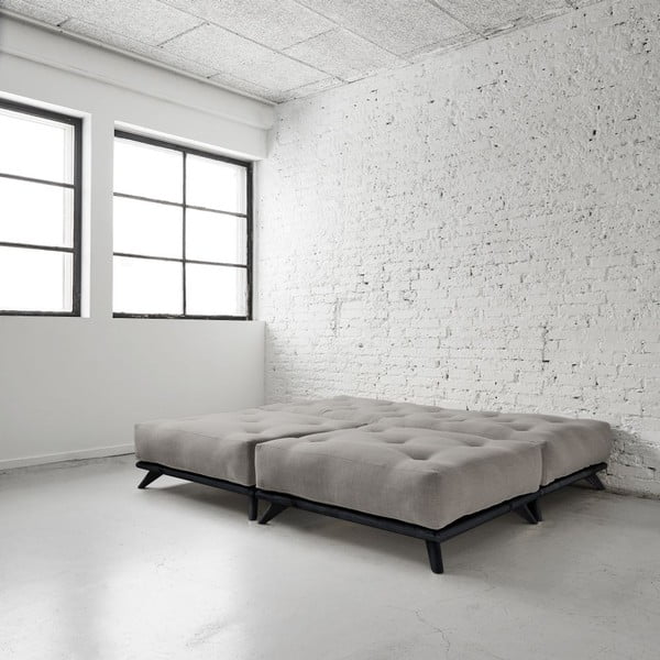 Pohovka Senza Black/Granite Grey-image-3