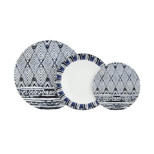 Set di piatti in porcellana da 18 pezzi Acai - Villa Altachiara