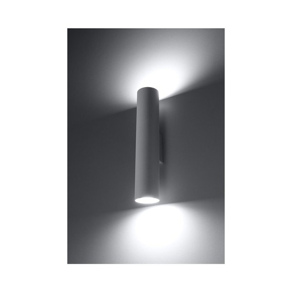 Lampada da parete bianca 2 Castro - Sollux-image-4