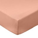 Lenzuolo con angoli color terracotta in percalle di cotone 90x190 cm Cotton Percale – Bianca