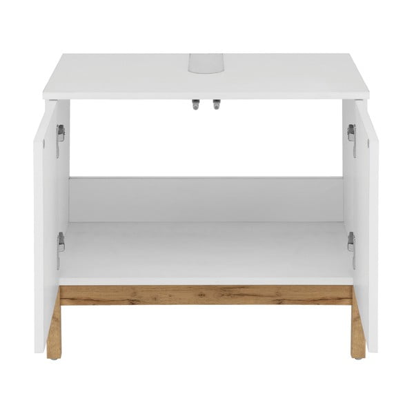 Mobile bianco per lavabo 56x35 cm Mirza - Støraa-image-2