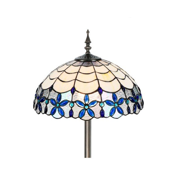 Lampada da terra Tiffany Elegance - SULION-image-1