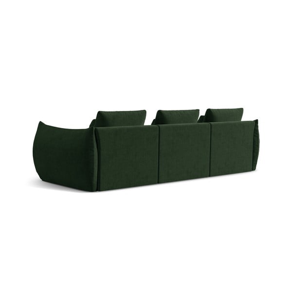 Divano verde scuro 332 cm Bloom - Micadoni Home-image-3