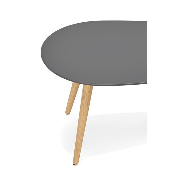 Set di 2 tavolini con piano nero Gosmi - Kokoon-image-2