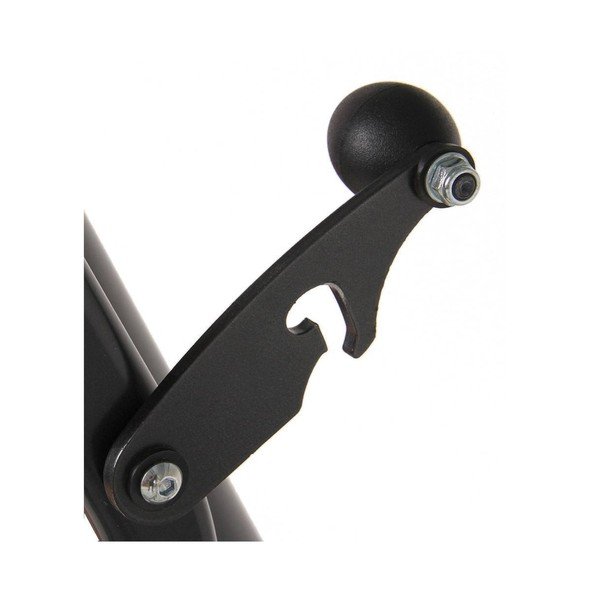 Dondolo da giardino grigio in metallo Rimini – Dajar-image-2