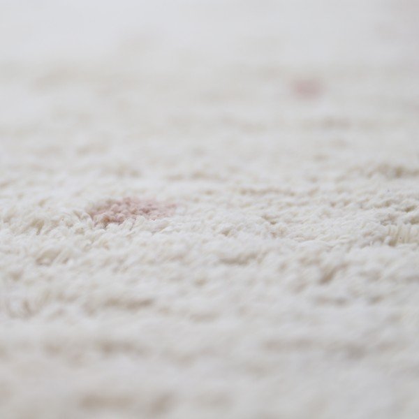 Tappeto in cotone rosa e crema fatto a mano, 100 x 150 cm Minna - Nattiot-image-4