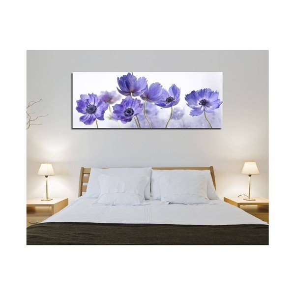 Pittura su tela Viola, 80 x 30 cm - Majestic-image-2