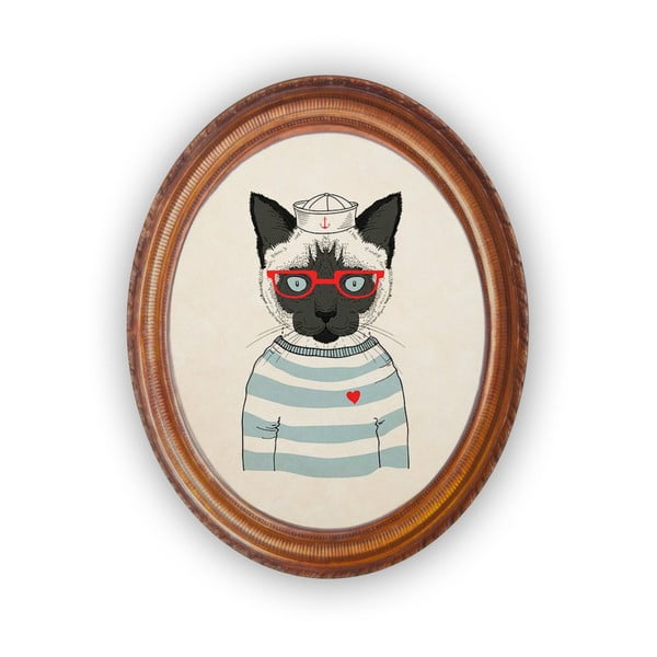 Immagine ovale Sailor Cat - Really Nice Things