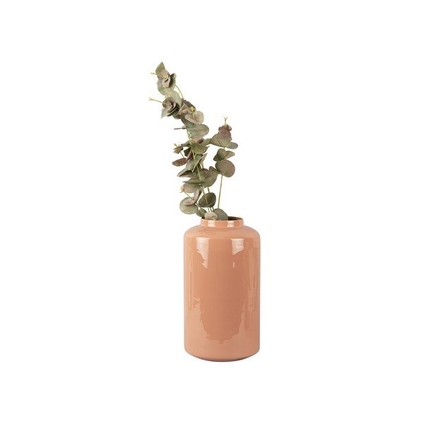 Vaso Grand in smalto rosa, altezza 28 cm - PT LIVING-image-1