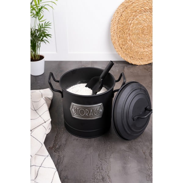 Contenitore per alimenti in acciaio con paletta - Hermia-image-2