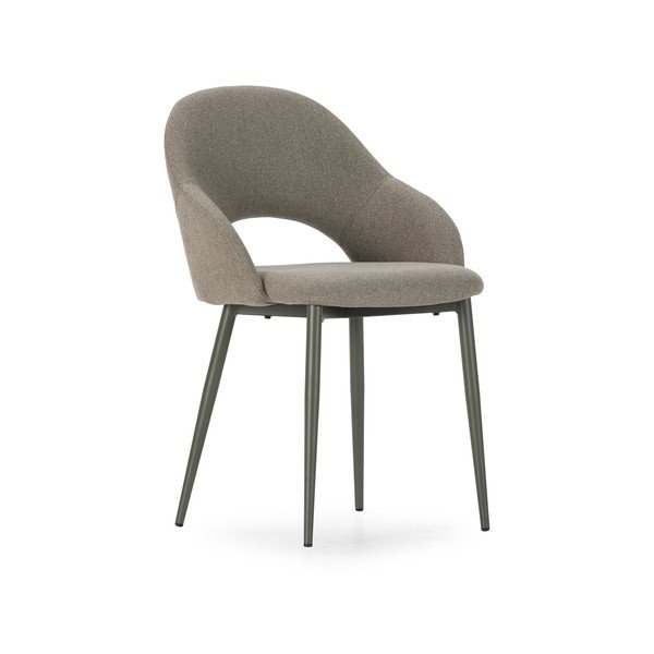 Sedie da pranzo in set verdi in imbottito 2 pz Lia – Marckeric