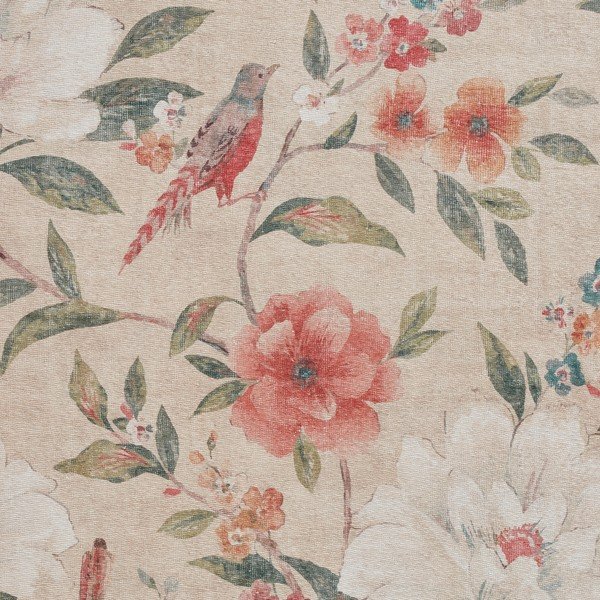 Tappeto beige lavabile 122x170 cm Pipa Floral – Catherine Lansfield-image-4