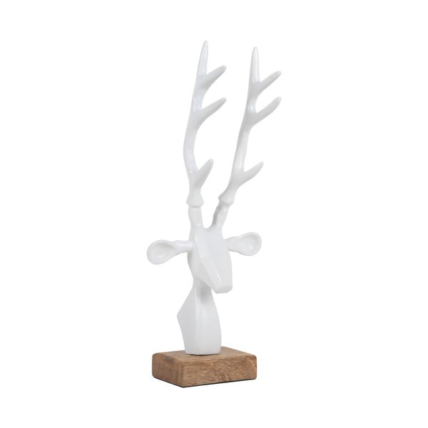 Statua in metallo (altezza 34 cm) Reindeer Head - PT LIVING