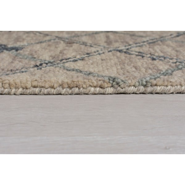 Tappeto in lana grigio 160x230 cm Diego - Flair Rugs-image-2