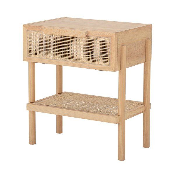 Comodino in legno di pino colore naturale Manon - Bloomingville-image-4