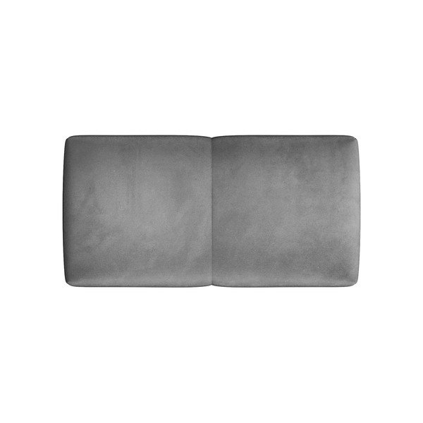 Bracciolo in velluto grigio per divano componibile Rome Velvet - Cosmopolitan Design-image-2