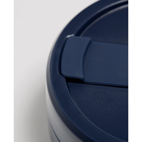 Tazza da viaggio pieghevole blu Denim, 470 ml Biggie - Stojo-image-4