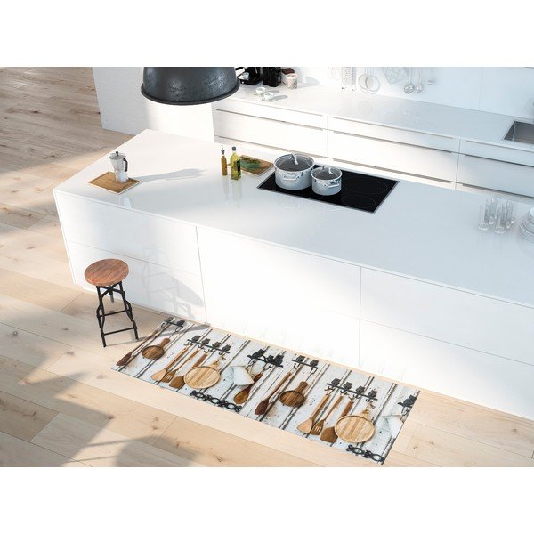 Tappeto 52x100 cm Ricci Cucina – Universal-image-1