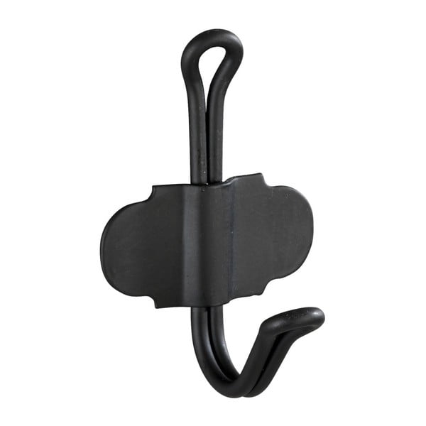 Gancio a parete autoportante nero Nostalgia - Wenko-image-2