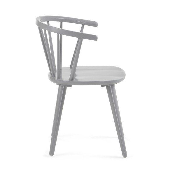 Set di 2 sedie da pranzo grigie Krise - La Forma-image-1