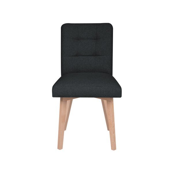 Černá židle Micadoni Home Lucio