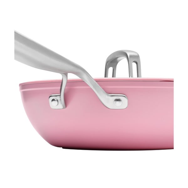 Padella wok con coperchio/con superficie in ceramica ø 28 cm Meda 3.0 – FABINI-image-3