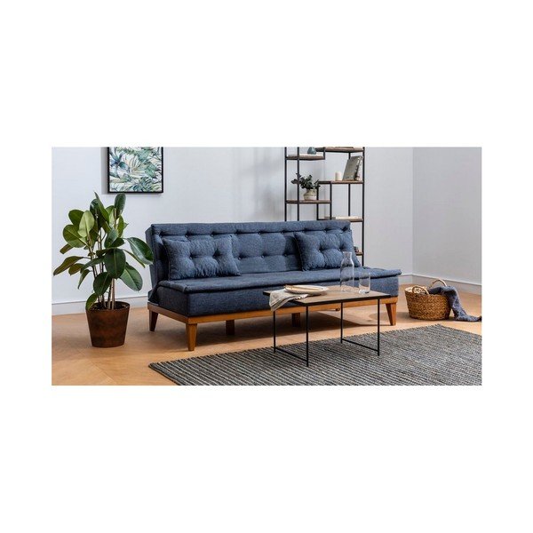 Divano letto blu scuro Aristea - Unique Design-image-4