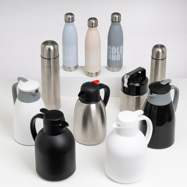 Thermos da 500 ml in argento - Casa Selección-image-1