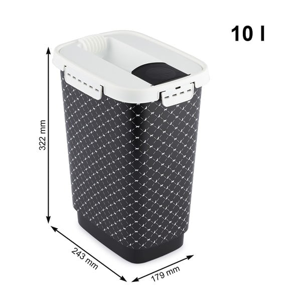 Cassetta nera per pellet 10 l Cody - Rotho-image-4
