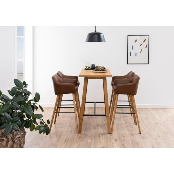 Tavolo da bar 117x58 cm Chara - Actona-image-2